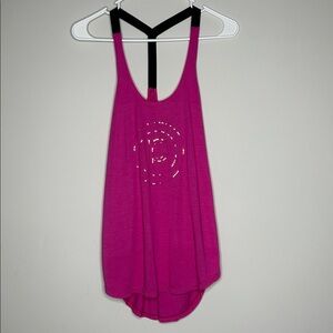 Pure Barre pink tank top